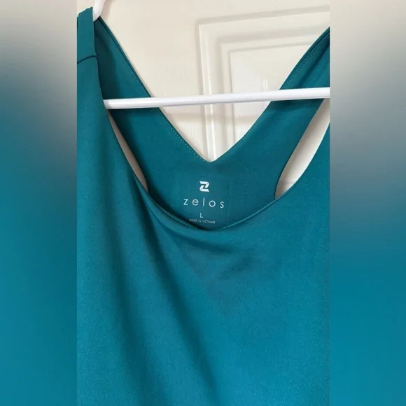 ZELOS Teal and Light Yellow Dress - Picture 4 of 6